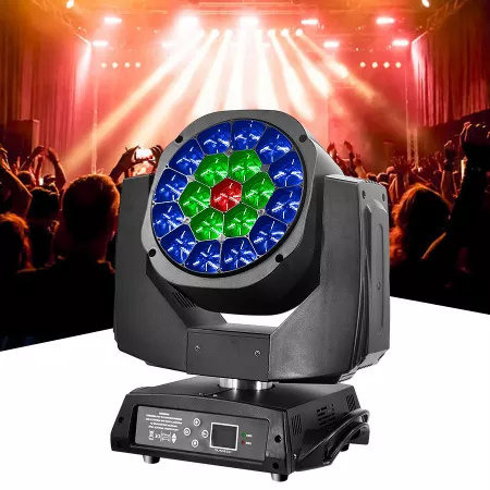 Вращающаяся голова Wash, Big Eye, RGBW, LED 19х15Вт, LFocus, MH-4