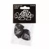 Tortex Pitch Black Jazz III Медиаторы 12шт, толщина 1,00мм, Dunlop, 482P1.0