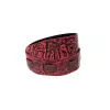 Leather Tigina Ремень для гитары, кожаный, маджента, Fidel, FL8013LT