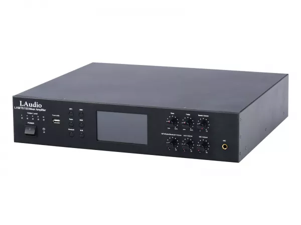 Усилитель мощности трансляционный, 150Вт, 6 зон, LAudio, LAMT6150  рис.2 