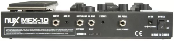 NUX-MFX-10 Гитарный процессор Cherub