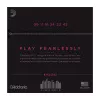 NYXL0942 NYXL Комплект струн для электрогитары, никелированные, Super Light, 09-42, D'Addario