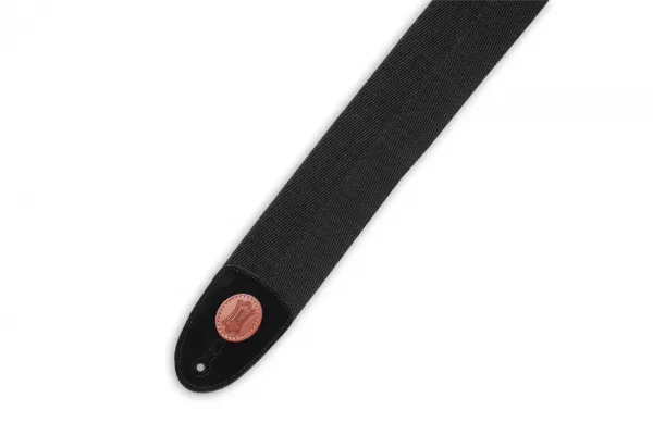 Signature Series Ремень для гитары, хлопок, черный, Levy's, MSSC4-XL-BLK  рис.2 