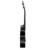 Mahogany Series Укулеле концертный, с чехлом, черный, Cascha, HH-2300