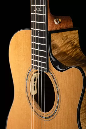 Gold Series Электро-акустическая гитара, цвет натуральный, с футляром, Cort, Gold-Edge-WCASE-NAT