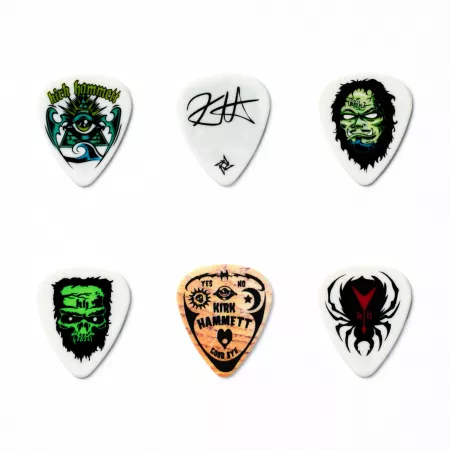 Kirk Hammett Медиаторы 6шт, в коробочке, Dunlop, KH01T088