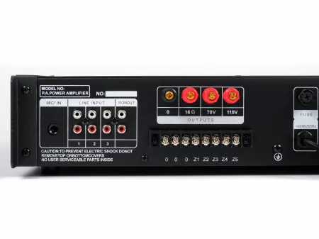 Усилитель мощности трансляционный, 180Вт, TADS, DS-6180
