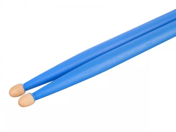 Colored Series QI 5A BLUE Барабанные палочки, орех гикори, синие, HUN, 10103003  рис.2 