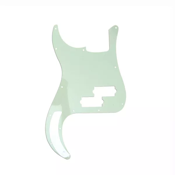 Пикгард для бас-гитары Precision Bass, 3 слоя, мятно-зеленая, Musiclily, MX0363  рис.2 