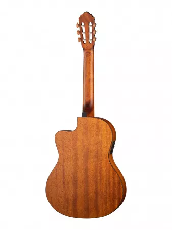 Classic Series Классическая гитара со звукоснимателем, с вырезом, Cort, AC120CE-OP