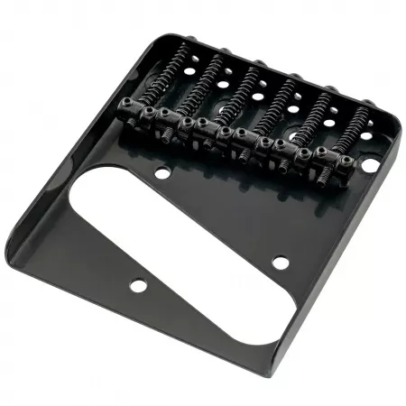 Бридж для электрогитары Tele, черный, Musiclily, MX1841BK
