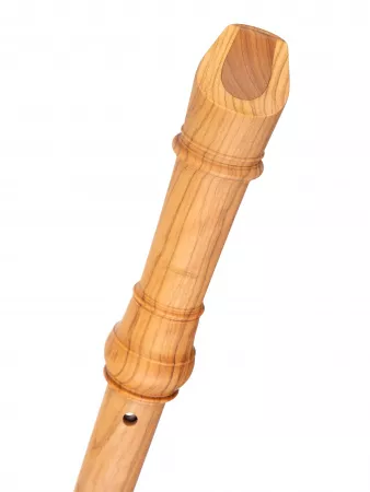 DENNER Блокфлейта сопрано, олива, барочная система, Mollenhauer, 5123