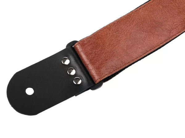 Ремень для гитары, коричневый, MEZZO, MZ-RG-5brown  рис.2 