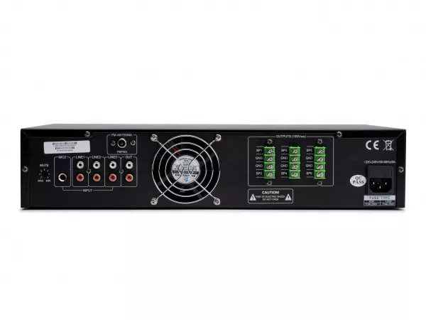 Усилитель мощности трансляционный, 120Вт, LAudio, LAM6120B  рис.2 