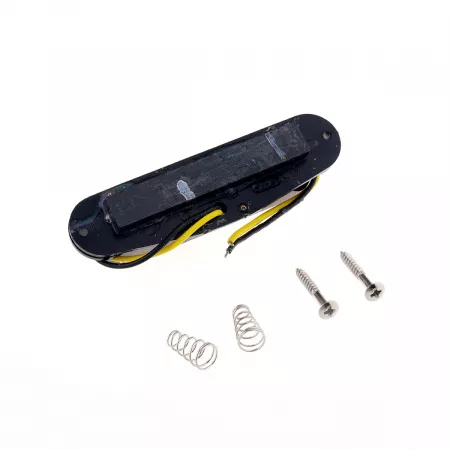 Звукосниматель сингл Strat, бридж(bridge), черный, Musiclily, M521