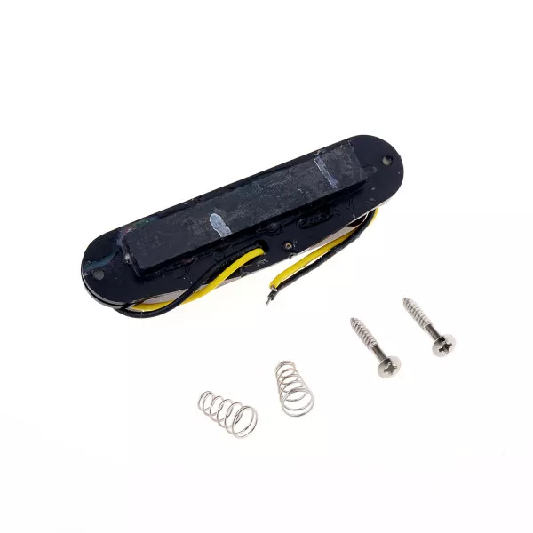 Звукосниматель сингл Strat, бридж(bridge), черный, Musiclily, M521  рис.2 