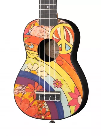 Keiki Designer Series Укулеле сопрано, с чехлом и тюнером, Ortega, K2-68