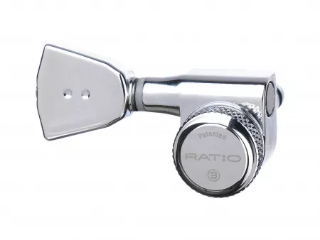 Ratio Locking Колки для гитары 3+3, локовые, хром, GraphTech, PRL-8341-C0