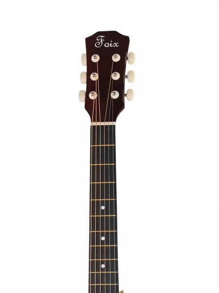 Акустическая гитара, с вырезом, санберст, Foix, FFG-38C-SB-M  рис.2 