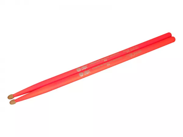 Fluorescent Series 5A Барабанные палочки, оранжевые, орех гикори, HUN, 10101003004  рис.2 