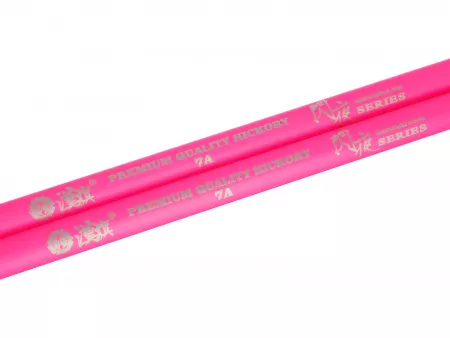 Fluorescent Series 7A Барабанные палочки, розовые, орех гикори, HUN, 10101003010