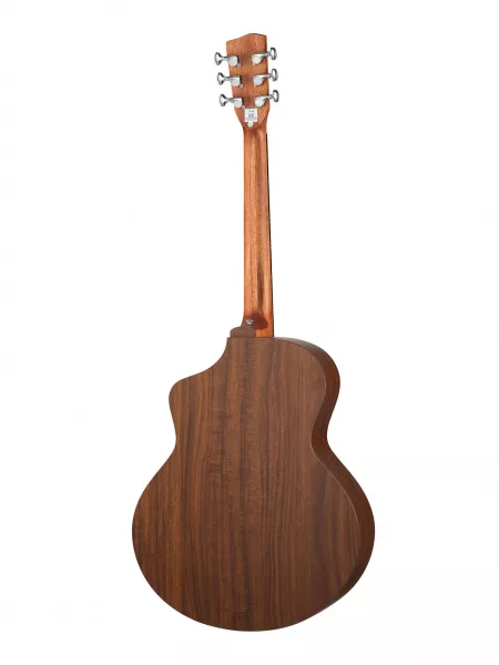 Акустическая гитара, с вырезом, цвет натуральный, Luxars, R2-K  рис.2 