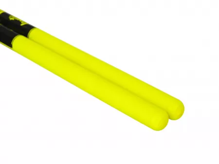 Fluorescent Lemon 7А Барабанные палочки, граб, деревянный наконечник, Leonty, LFL7A