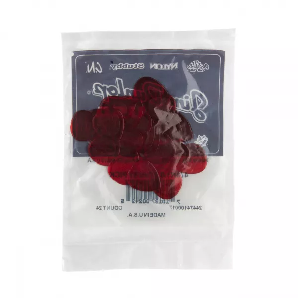 Stubby Jazz Медиаторы 24шт, толщина 1,0мм, Dunlop, 474R1.0  рис.2 