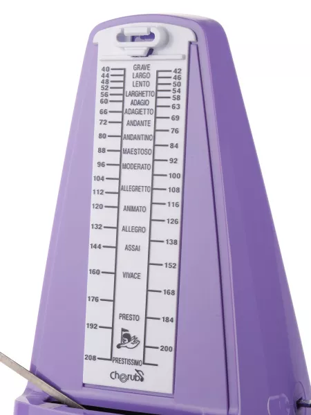 Механический метроном, фиолетовый, Cherub, WSM-330PURPLE  рис.2 