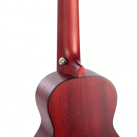 Mahogany Series Укулеле сопрано, с чехлом, красный, Cascha, HH-2263