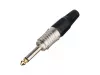 Разъем на кабель 1/4” Male (6,35мм), моно, Soundking, CC101