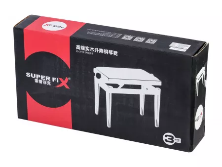 Банкетка, черная, Superfix, SKB109Z08