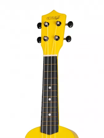 Укулеле сопрано, желтый, Homage, RS-C1-YW