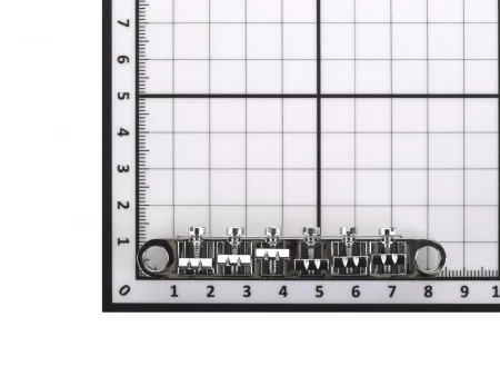 Бридж Tune-O-Matic для 12-струнной гитары, хром, Paxphil, BM120-CR