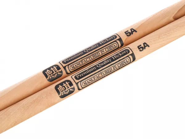 Natural Series QI 5A Барабанные палочки, орех гикори, деревянный наконечник, HUN, 10103001  рис.2 