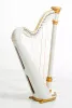 MLH0011 Capris Арфа 21 струнная (A4-G1), цвет - белый глянцевый, Resonance Harps