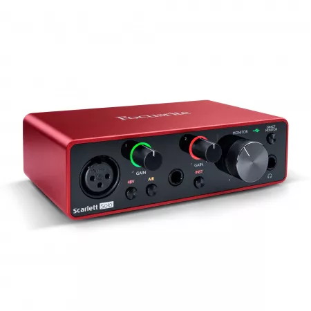 Scarlett Solo Studio 3rd gen Звуковая карта USB, микрофон, наушники, Focusrite, Scarlett-Solo-Studio