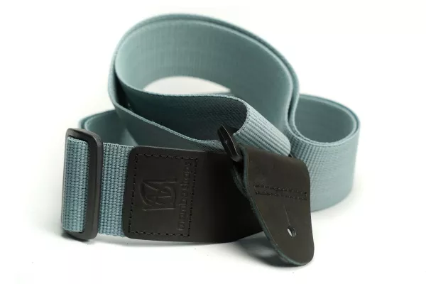 Ремень для гитары, нейлоновый, светло-серый, Mamba straps, MB5031-161  рис.2 