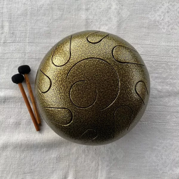 Глюкофон Пульсар Антик 30см, с палочками и чехлом, Pangooda Drums, PNG-30PA  рис.2 