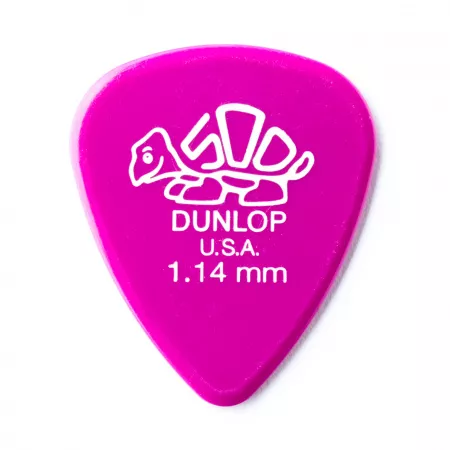 Delrin 500 Медиаторы, 72шт, толщина 1,14мм, Dunlop, 41R1.14