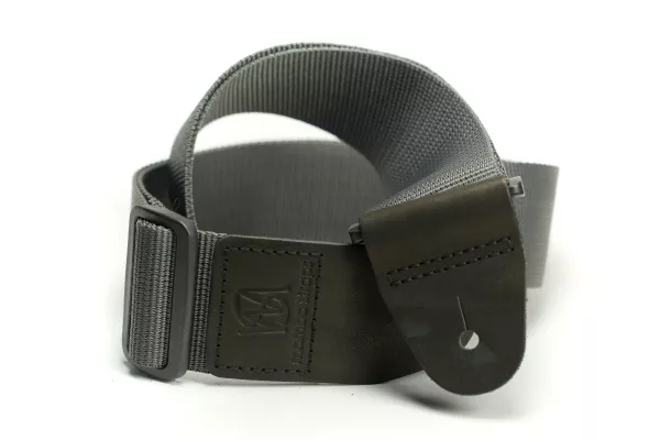 Ремень для гитары, нейлоновый, темно-серый, Mamba straps, MB5031-158  рис.2 