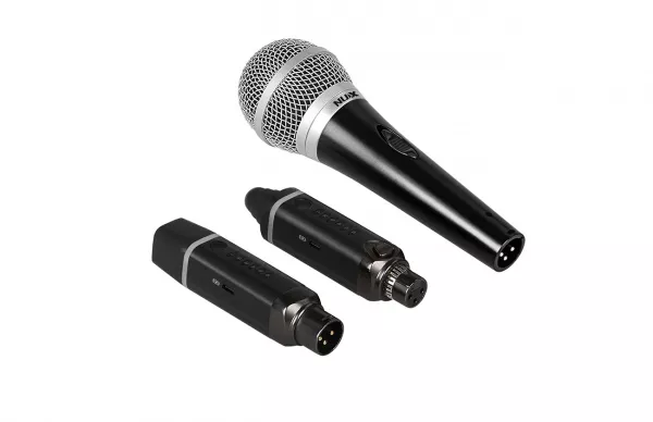 Беспроводной микрофон со съемным передатчиком и приемником, Nux, B-3-Plus-MIC-Bundle  рис.2 