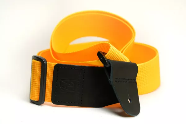 Ремень для гитары, нейлоновый, лимонный, Mamba straps, MB5031-144  рис.2 