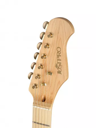 Электрогитара, бордовая, Justpro, ST10SE-MC02-CR