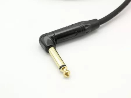 Кабель инструментальный, прямой/угловой, 4м, ZZcable, E15-JR-J-0400-0
