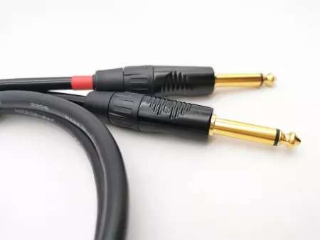 Кабель 3,5-2хJack, 1м, ZZcable, G52-3,5-2J-0100-0