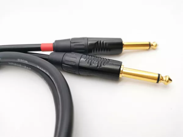Кабель 3,5-2хJack, 1м, ZZcable, G52-3,5-2J-0100-0  рис.2 