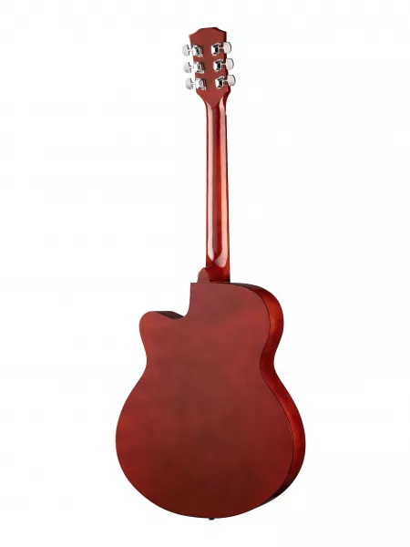 Акустическая гитара, с вырезом, санберст, Foix, FFG-4001C-SB  рис.2 