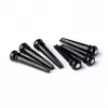 Herco Фиксаторы струн 100шт, черные, Dunlop, HE216B