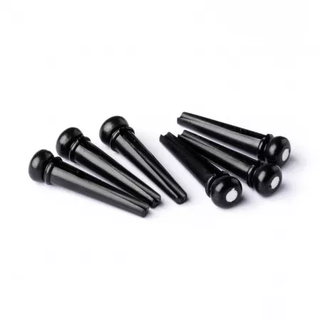 Herco Фиксаторы струн 100шт, черные, Dunlop, HE216B